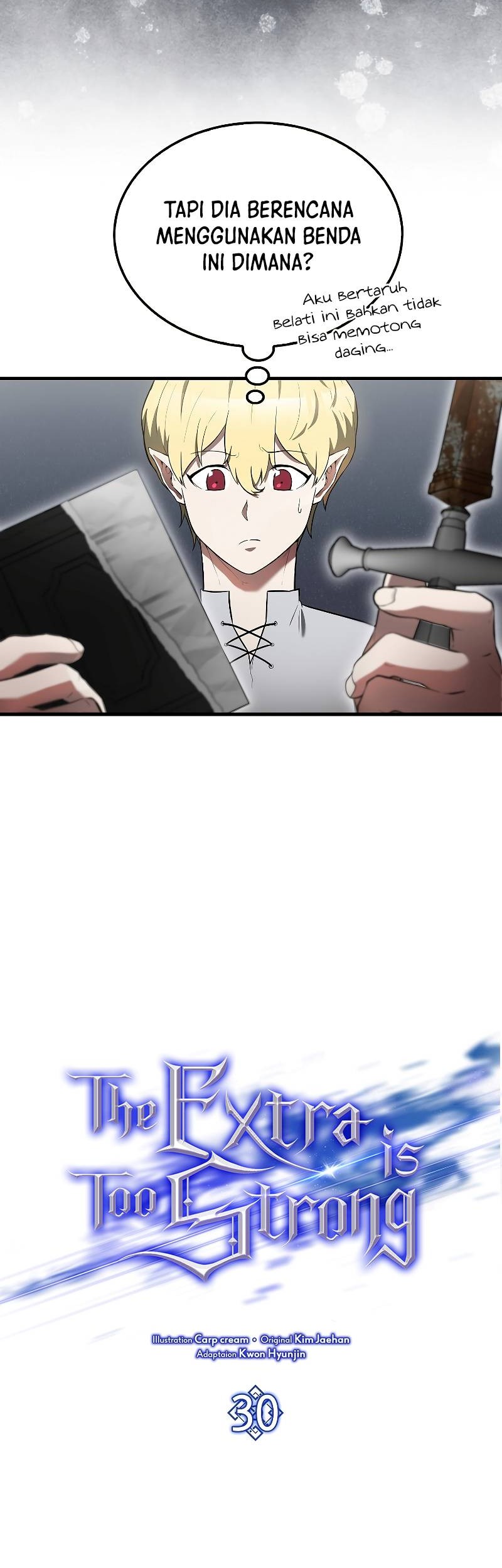 The Extra is Too Strong Chapter 30 Gambar 31