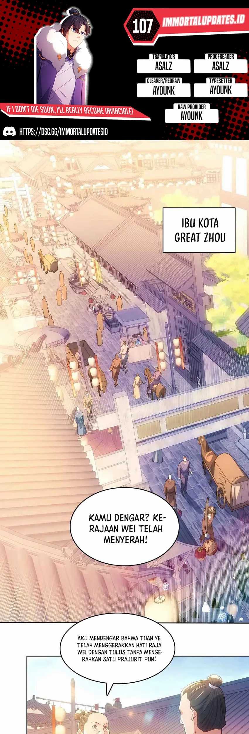 Baca Komik If I Don’t Die, I’ll Be Invincible Chapter 107 Gambar 1