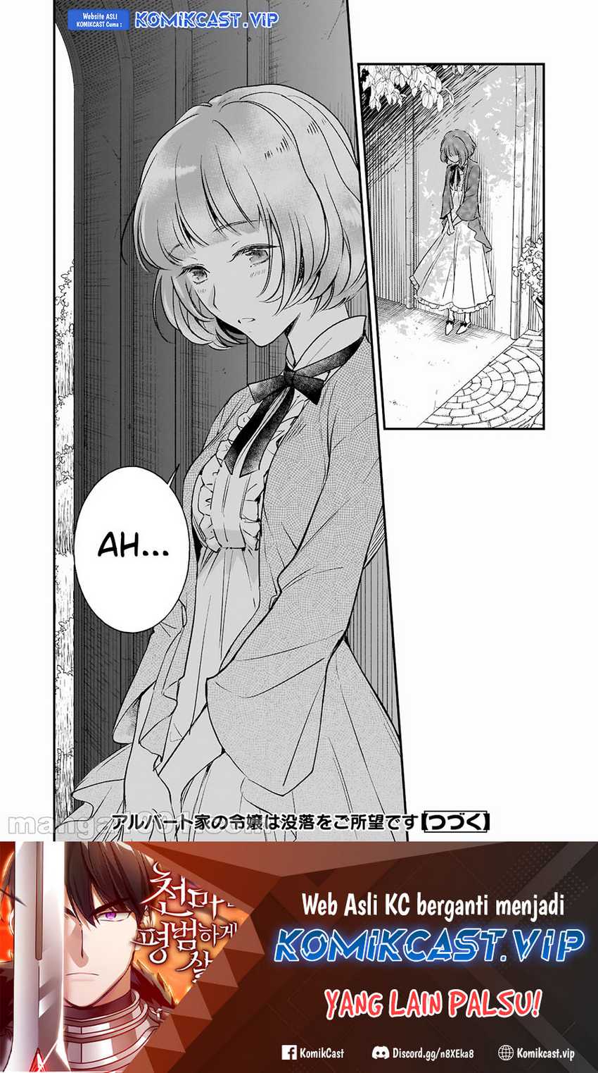 Albert Ke no Reijou wa Botsuraku wo go Shomou desu Chapter 15 Gambar 27