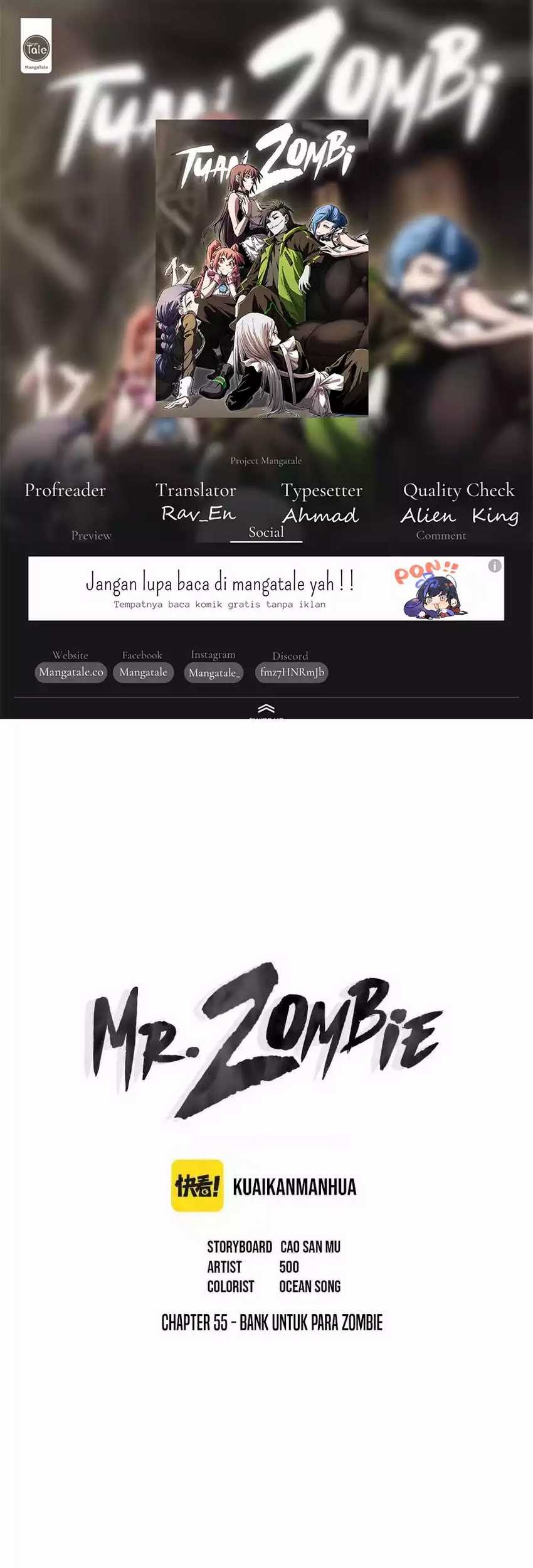 Baca Komik Mr. Zombie Chapter 55 Gambar 1