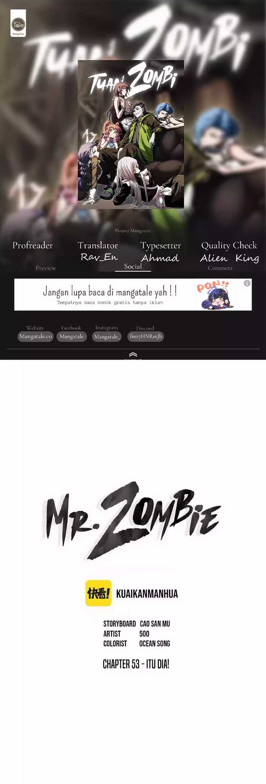 Baca Komik Mr. Zombie Chapter 53 Gambar 1