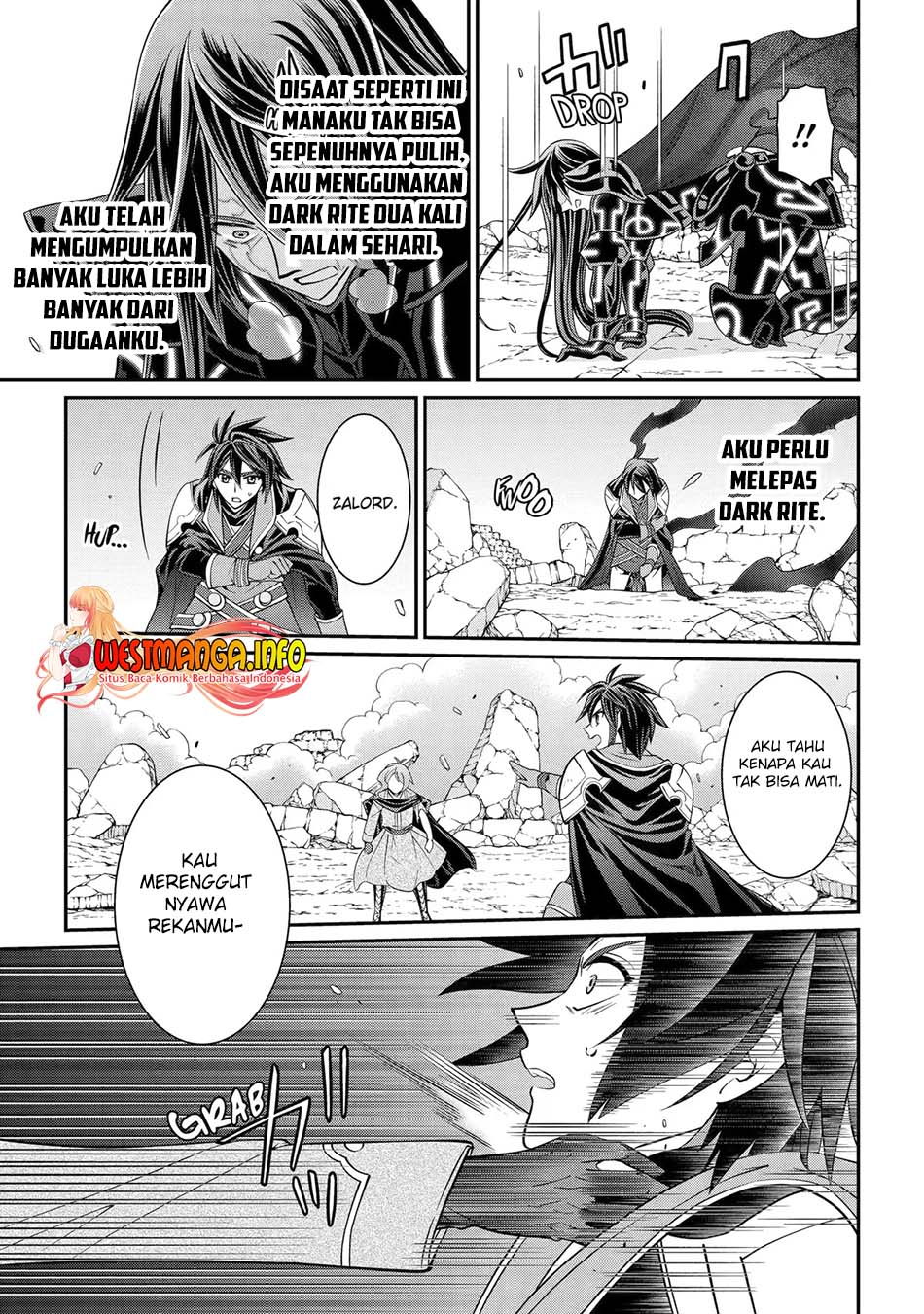 Shikkoku tsukai no saikyo yusha nakama zen’in ni uragira retanode saikyo no mamono Chapter 63 Gambar 11