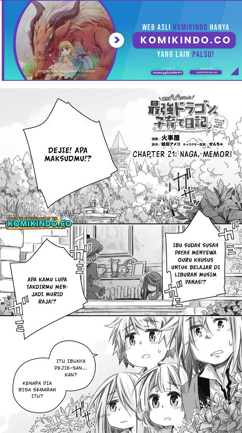 Baca Parenting Diary Of The Strongest Dragon Who Suddenly Became A Dad Chapter 21 Gambar 2