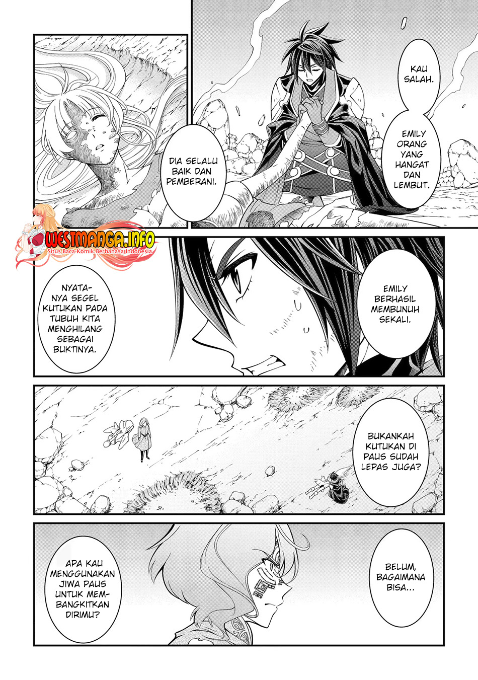Shikkoku tsukai no saikyo yusha nakama zen’in ni uragira retanode saikyo no mamono Chapter 64 Gambar 21