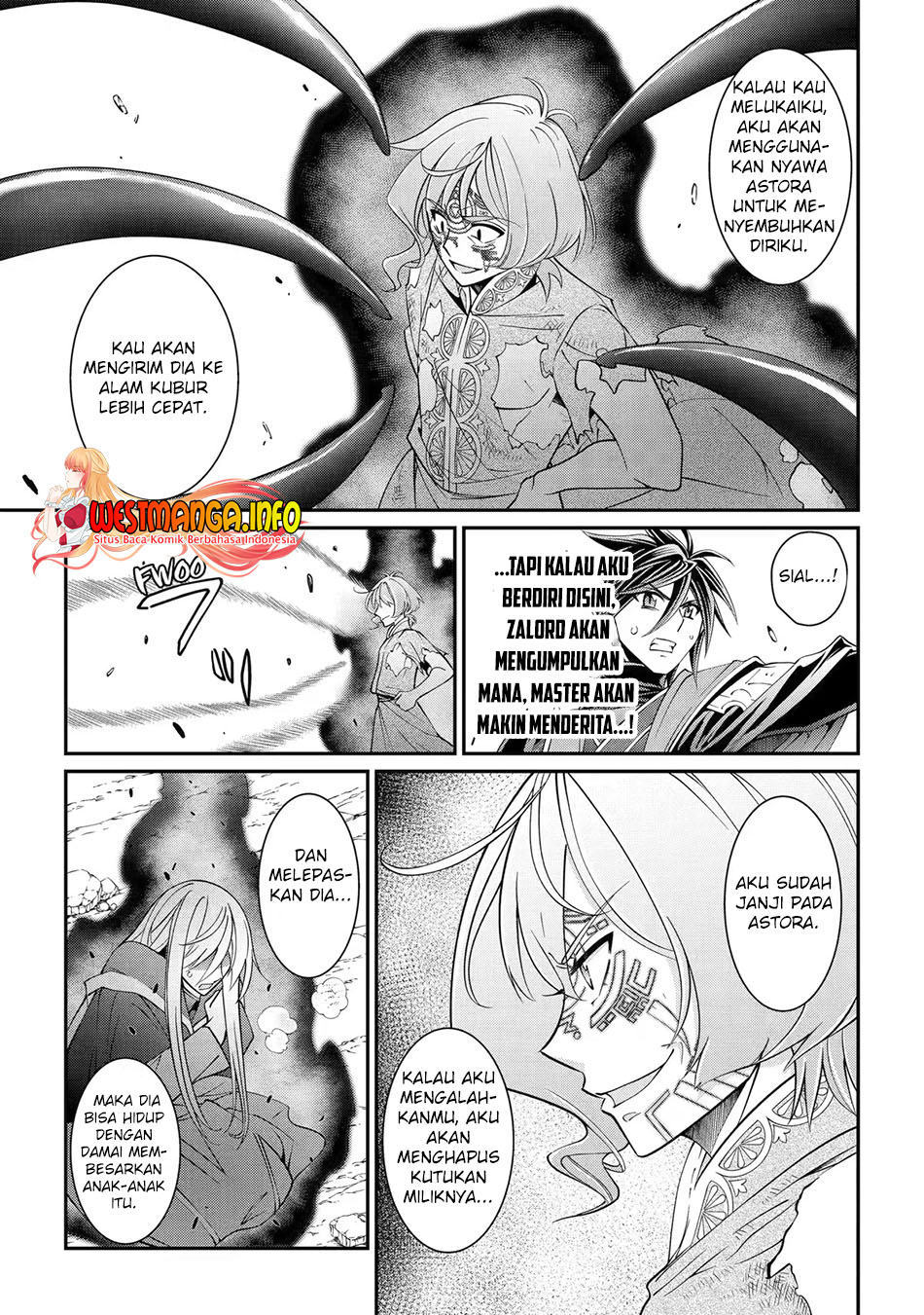 Shikkoku tsukai no saikyo yusha nakama zen’in ni uragira retanode saikyo no mamono Chapter 64 Gambar 30