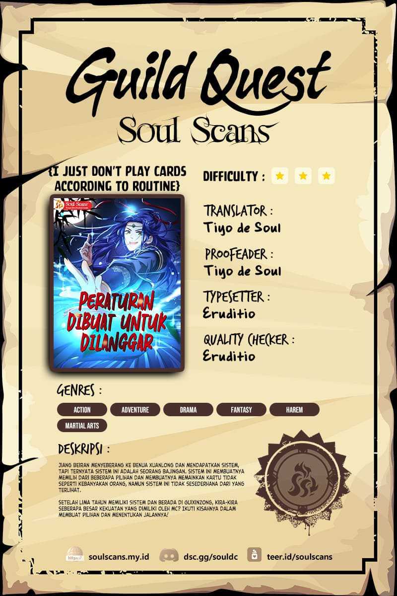 Baca Komik I Just Don’t Play the Card According to the Routine Chapter 148 Gambar 1