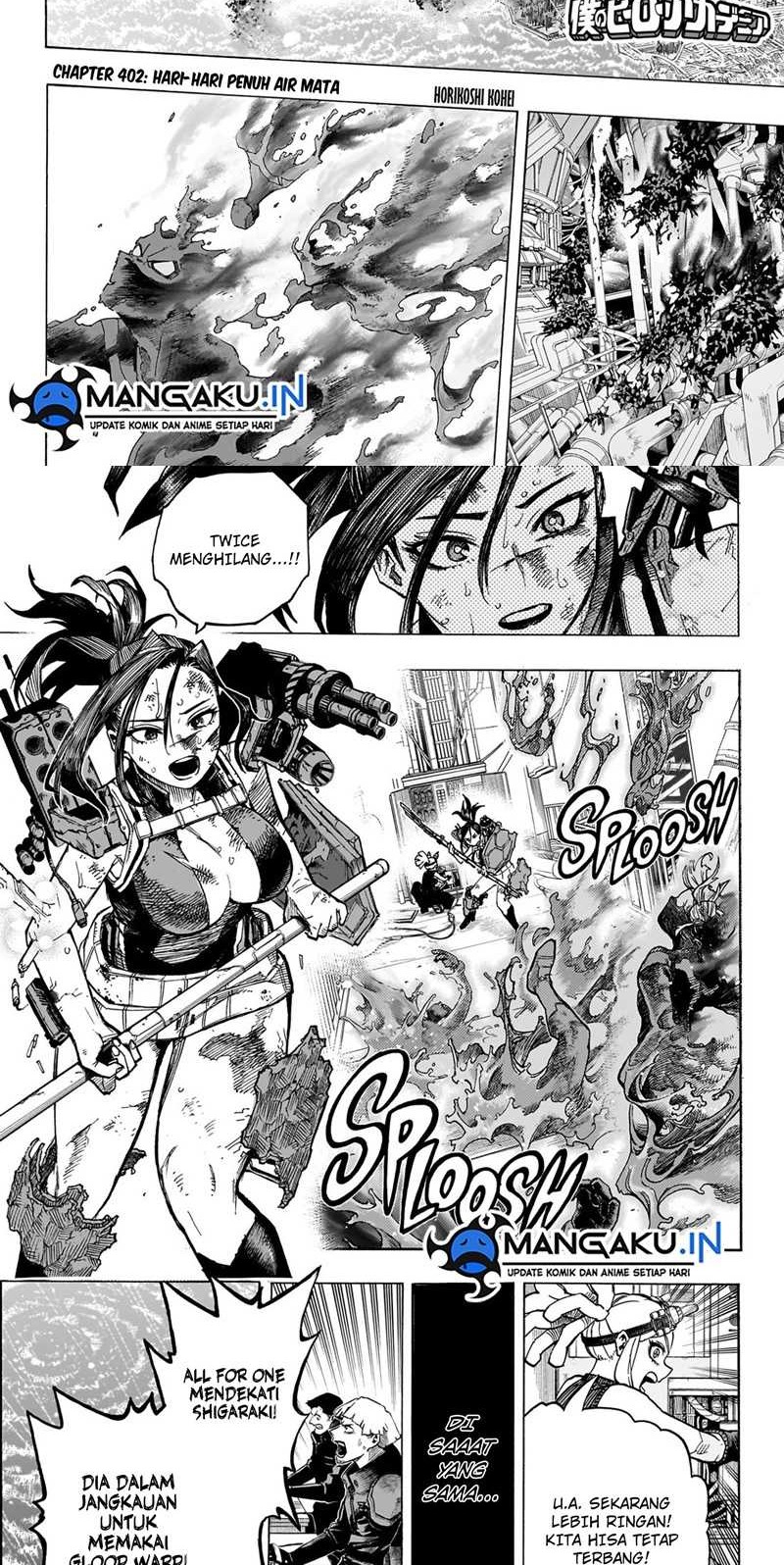 Baca Boku no Hero Academia Chapter 402 Gambar 2