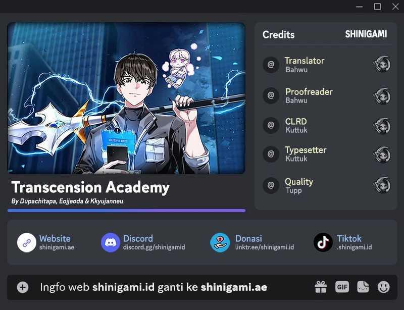 Baca Komik Transcension Academy Chapter 76 Gambar 1