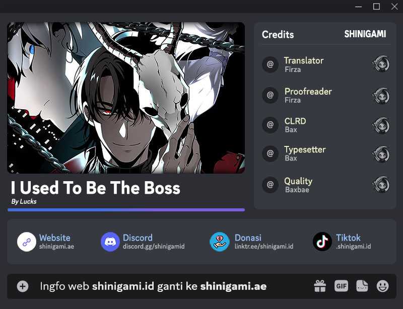 Baca Komik I Used To Be The Boss Chapter 46 Gambar 1