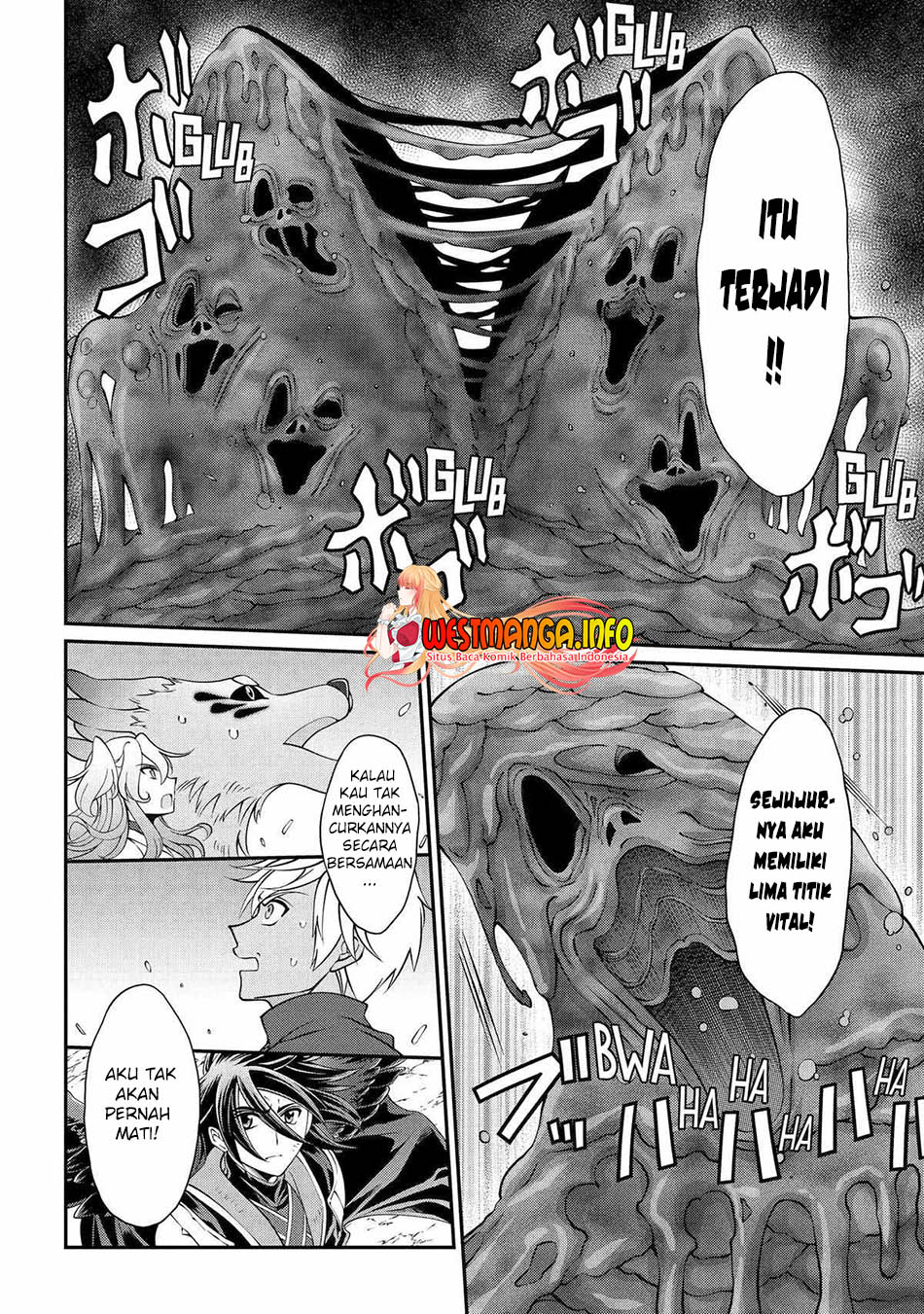 Shikkoku tsukai no saikyo yusha nakama zen’in ni uragira retanode saikyo no mamono Chapter 66 Gambar 12