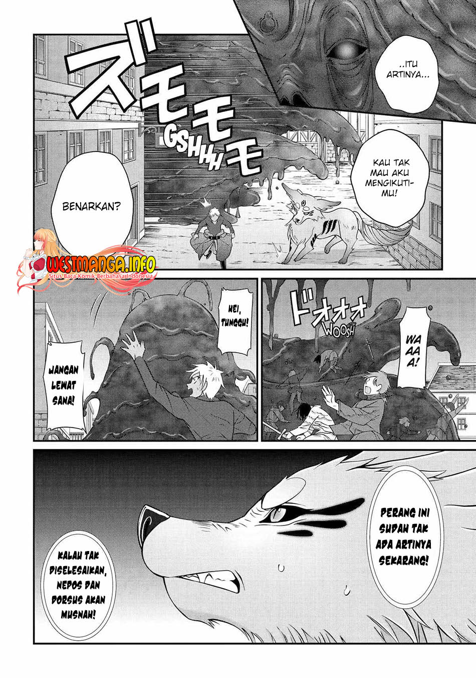Shikkoku tsukai no saikyo yusha nakama zen’in ni uragira retanode saikyo no mamono Chapter 65 Gambar 34