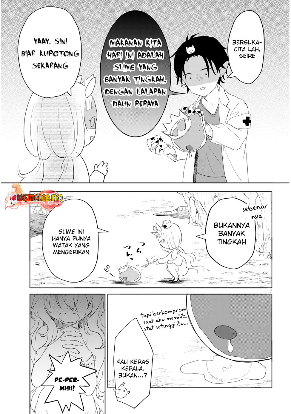 Genkai Dungeon no Hanshoku Jijou Chapter 6 Gambar 9