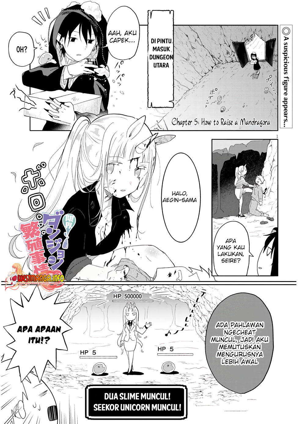 Baca  Genkai Dungeon no Hanshoku Jijou Chapter 05 Gambar 2