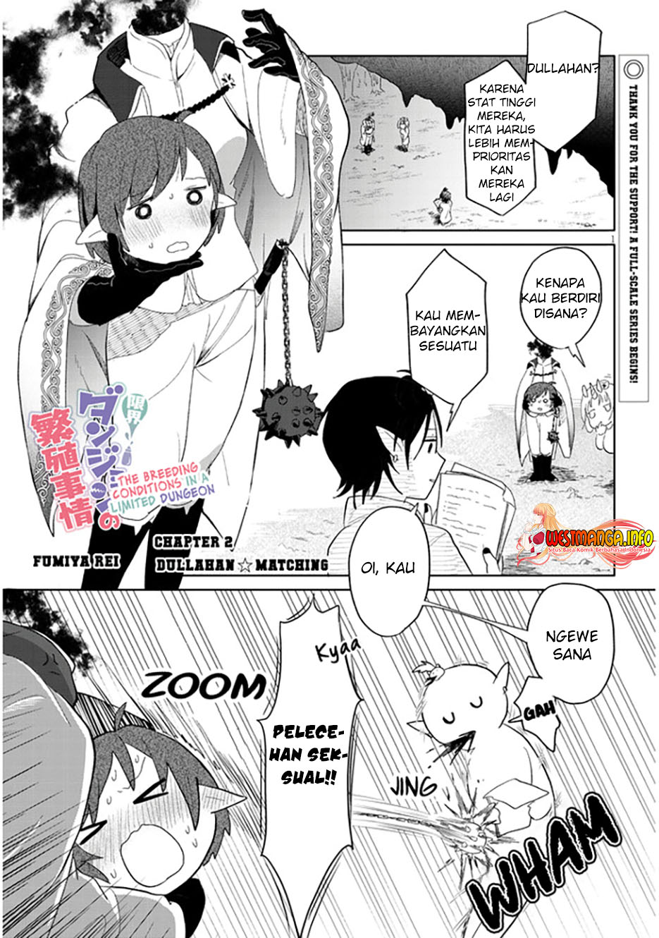 Baca  Genkai Dungeon no Hanshoku Jijou Chapter 02 Gambar 2