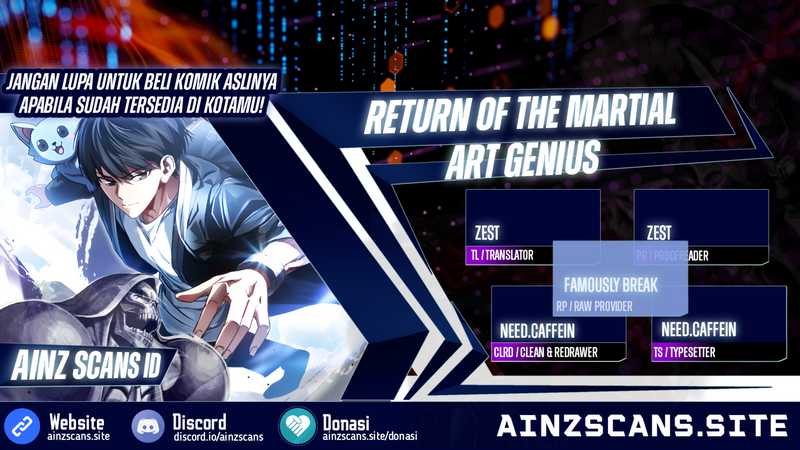 Baca Komik Return Of The Martial Arts Genius Chapter 23 Gambar 1