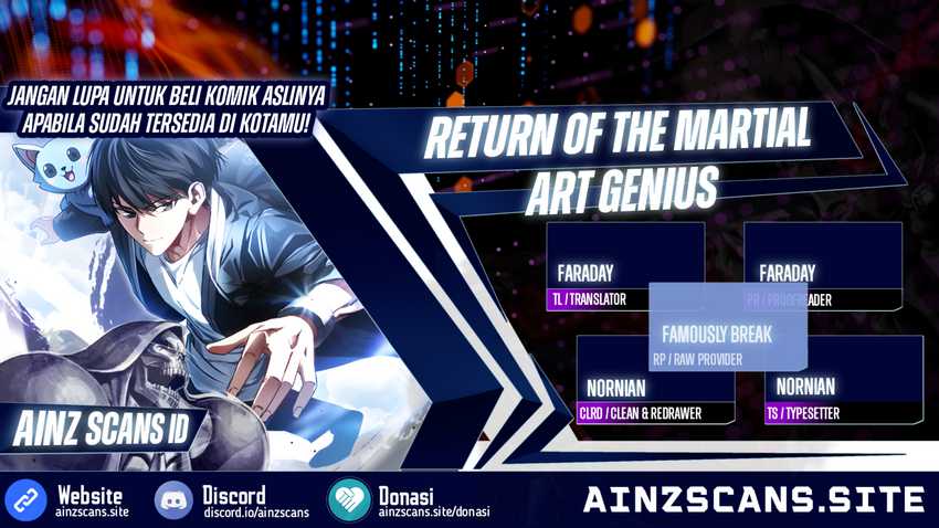 Baca Komik Return Of The Martial Arts Genius Chapter 11 Gambar 1