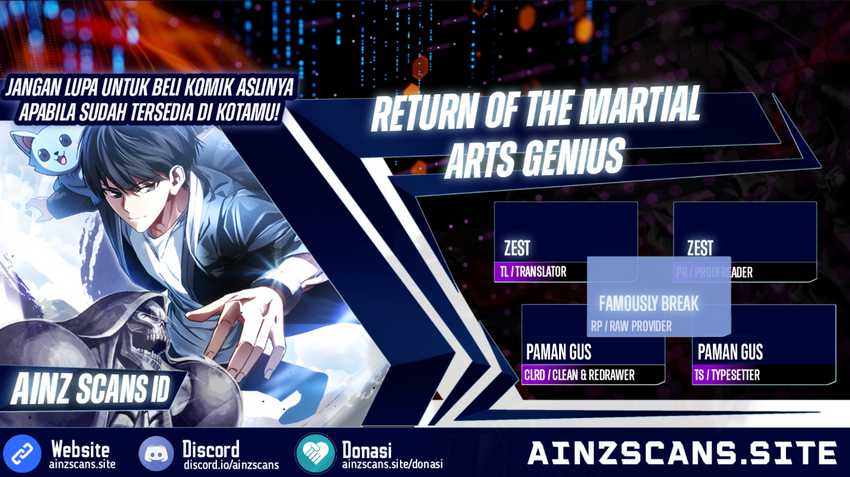 Baca Komik Return Of The Martial Arts Genius Chapter 05 Gambar 1
