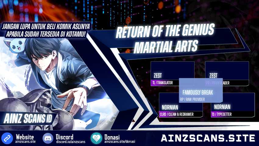 Baca Komik Return Of The Martial Arts Genius Chapter 02 Gambar 1