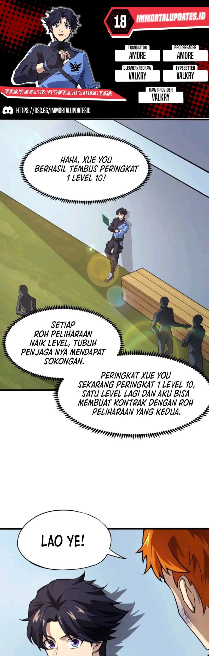 Baca Komik Taming Spiritual Pets: My Spiritual Pet is a Female Zombie Chapter 18 Gambar 1