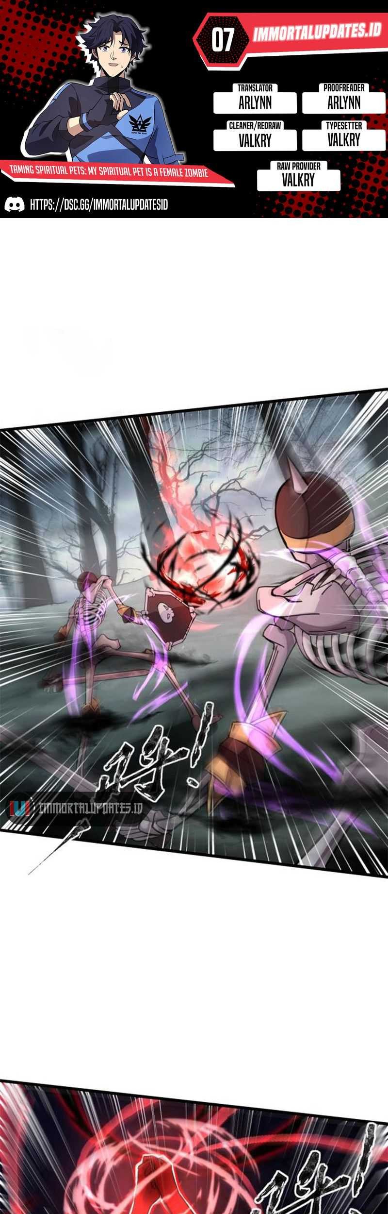 Baca Komik Taming Spiritual Pets: My Spiritual Pet is a Female Zombie Chapter 07 Gambar 1