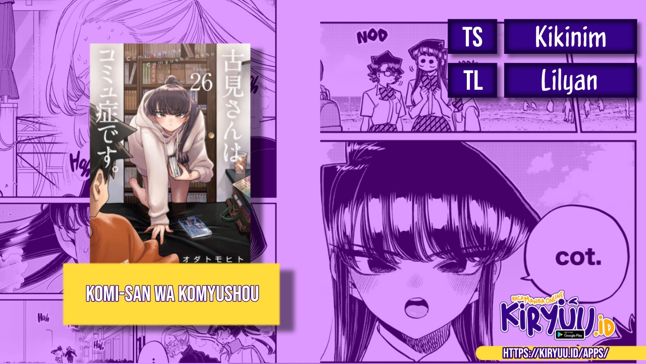 Baca Komik Komi-san wa Komyushou Desu Chapter 421 Gambar 1