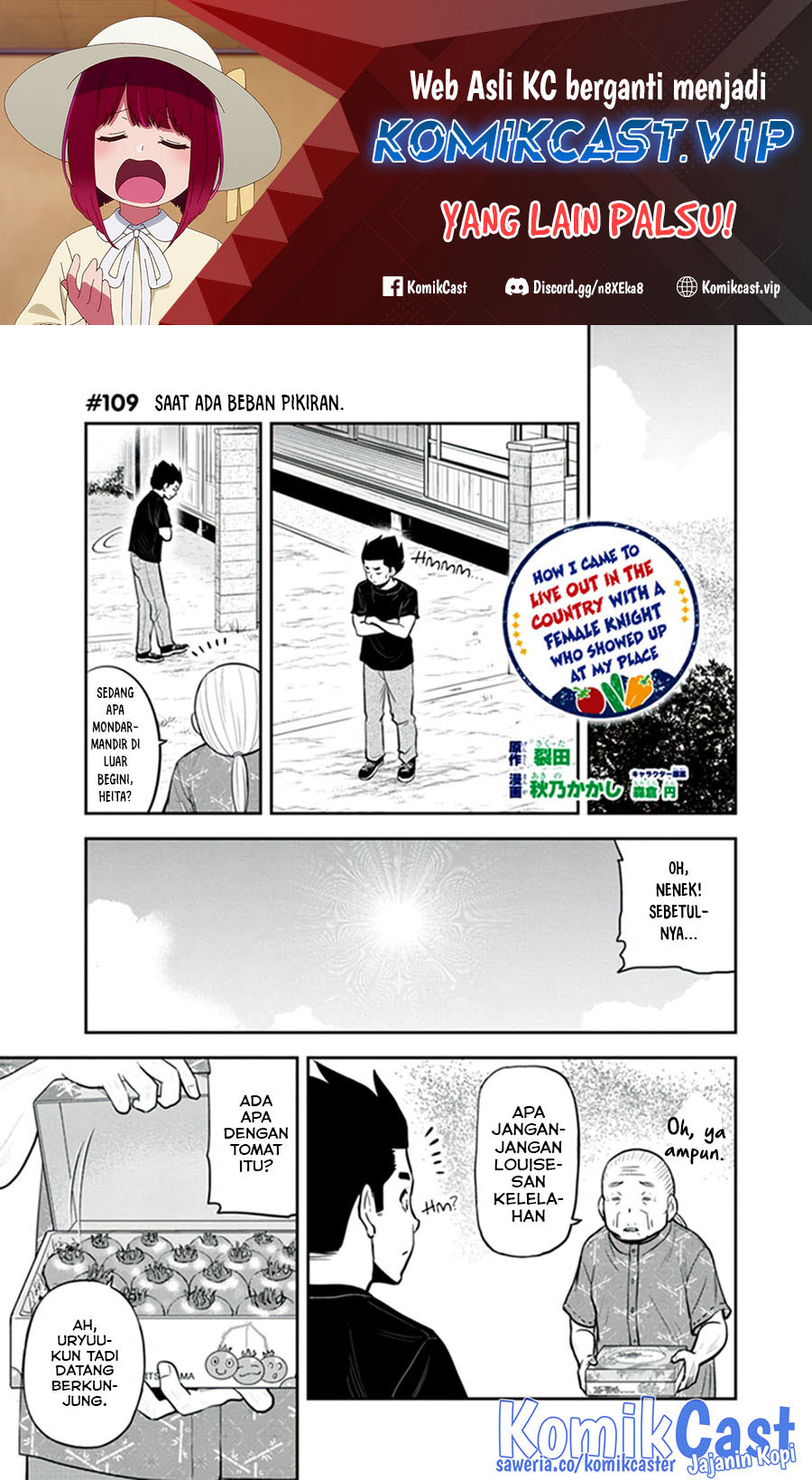 Baca  Orenchi ni Kita Onna Kishi to: Inakagurashi suru Koto ni Natta Ken Chapter 109 Gambar 2