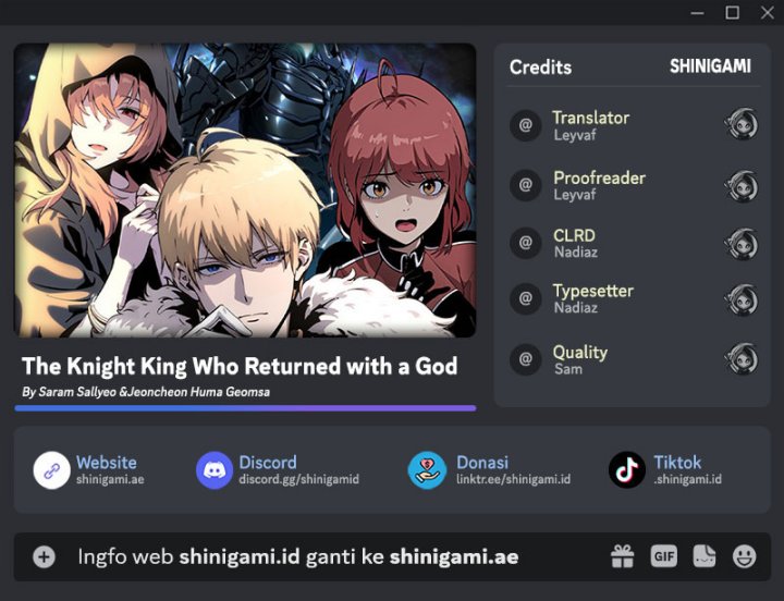 Baca Komik The Knight King Who Returned with a God Chapter 28 Gambar 1
