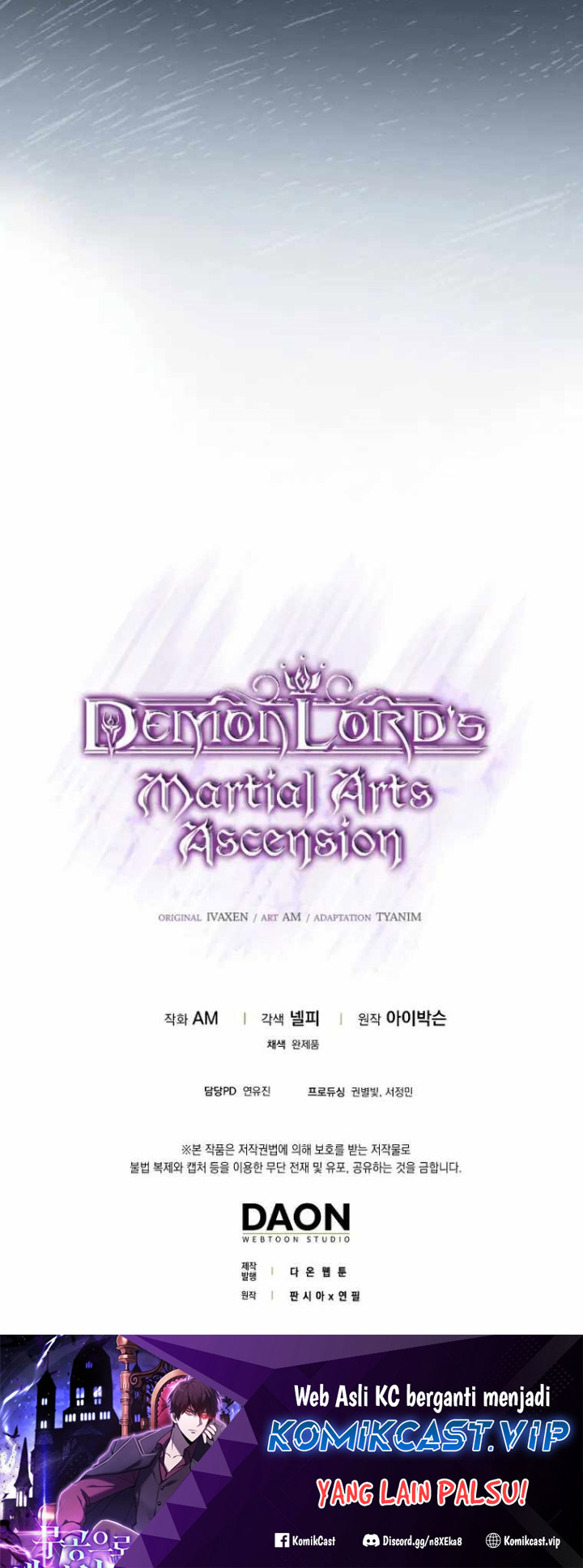 Demon Lord’s Martial Arts Ascension