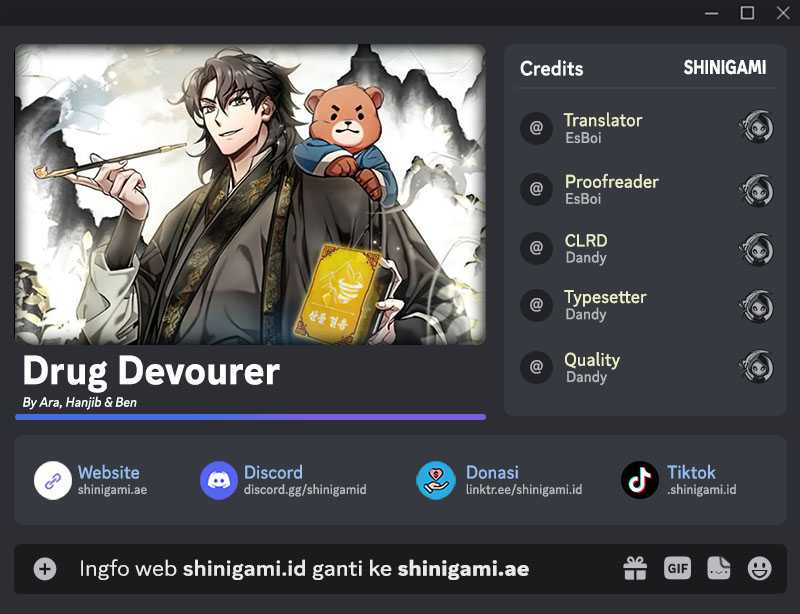 Baca Komik Drug Devourer Chapter 49 Gambar 1