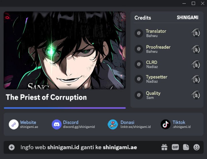 Baca Komik The Priest of Corruption Chapter 25 Gambar 1