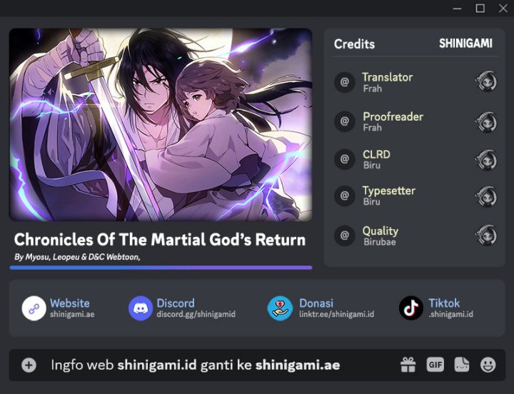 Baca Komik Chronicles Of The Martial God’s Chapter 71 Gambar 1