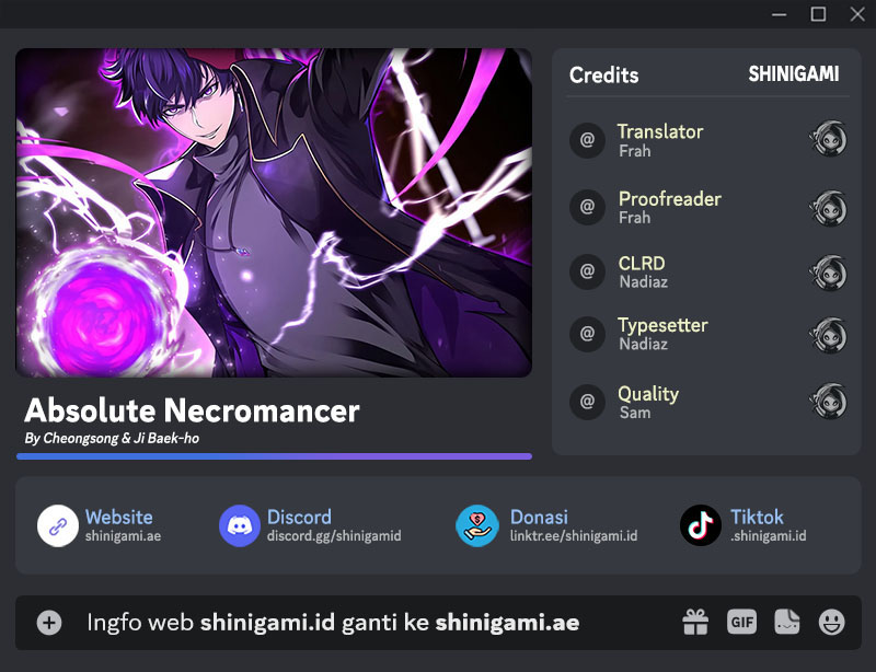 Baca Komik Absolute Necromancer Chapter 34 Gambar 1