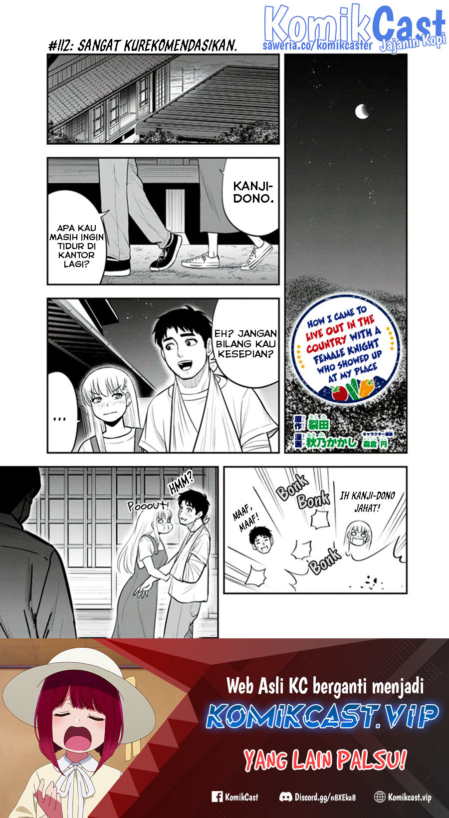 Baca Orenchi ni Kita Onna Kishi to: Inakagurashi suru Koto ni Natta Ken Chapter 112 Gambar 2