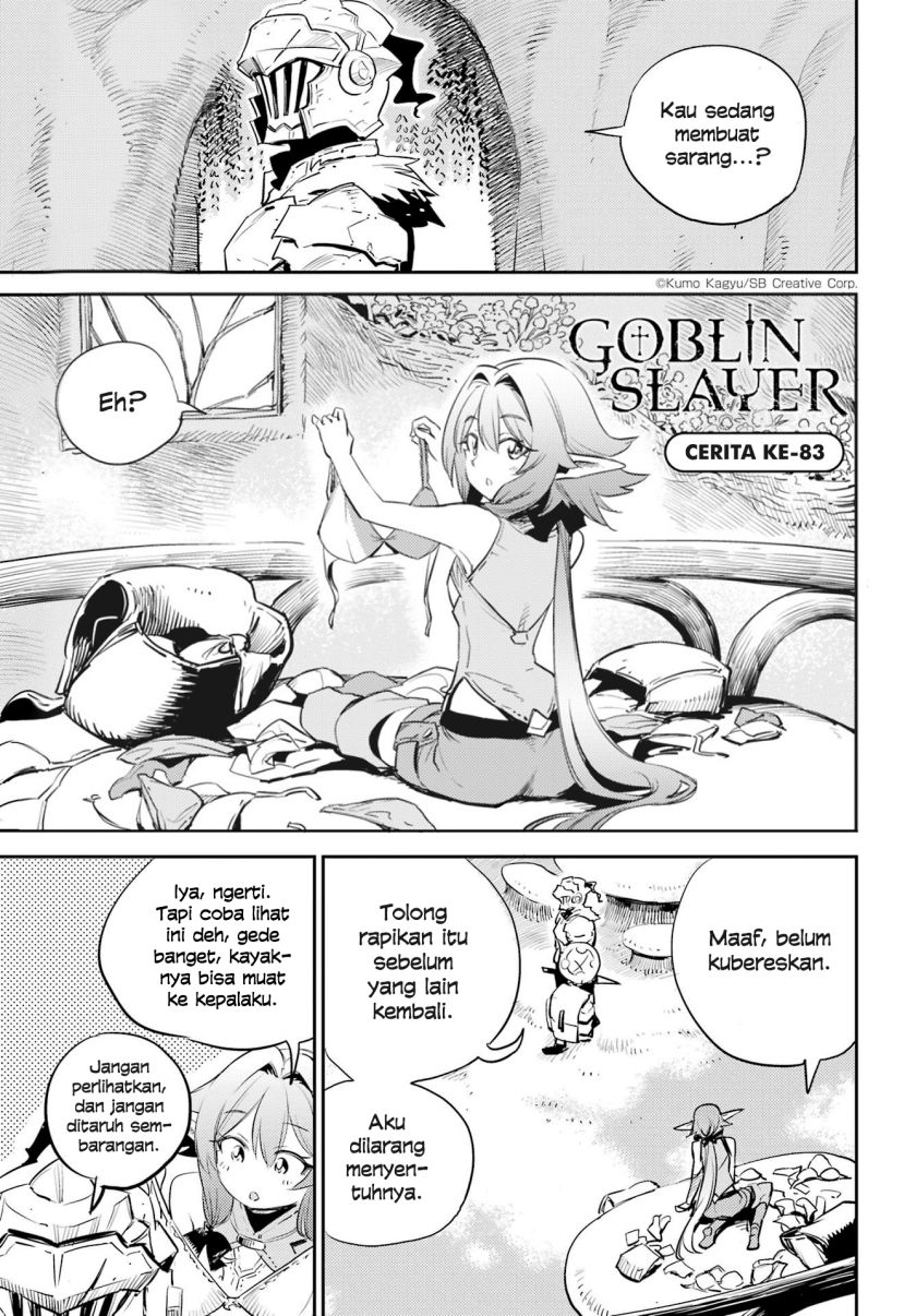 Baca Komik Goblin Slayer Chapter 83 Gambar 1