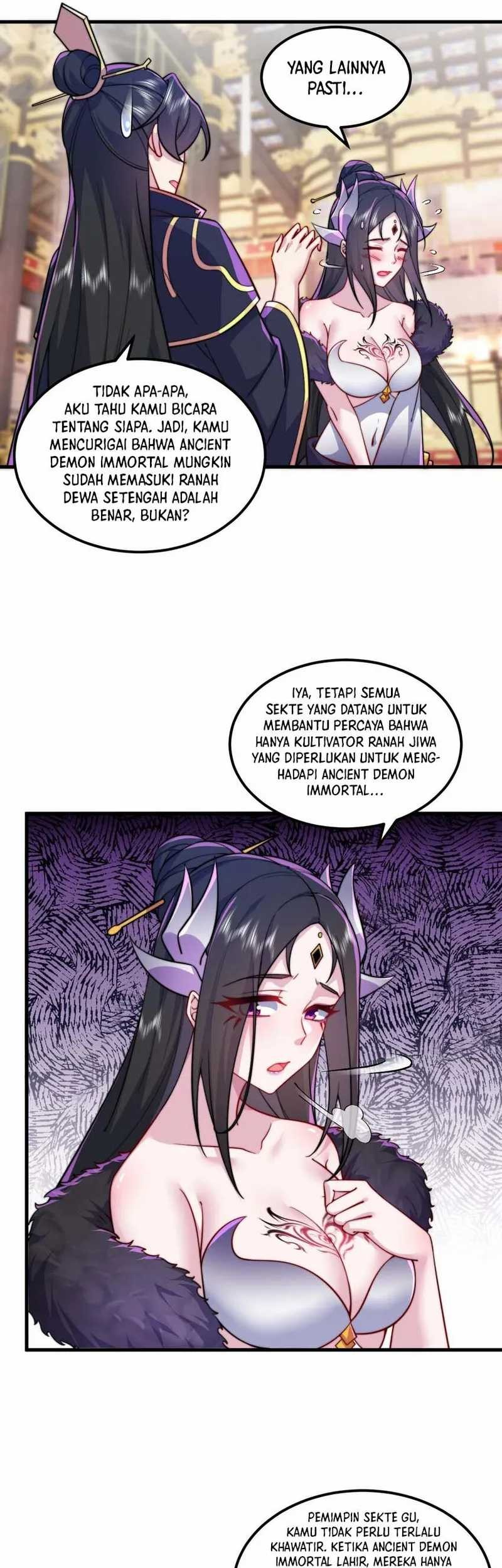 I, The Invincible Villain Master With My Apprentices Chapter 77 Gambar 13