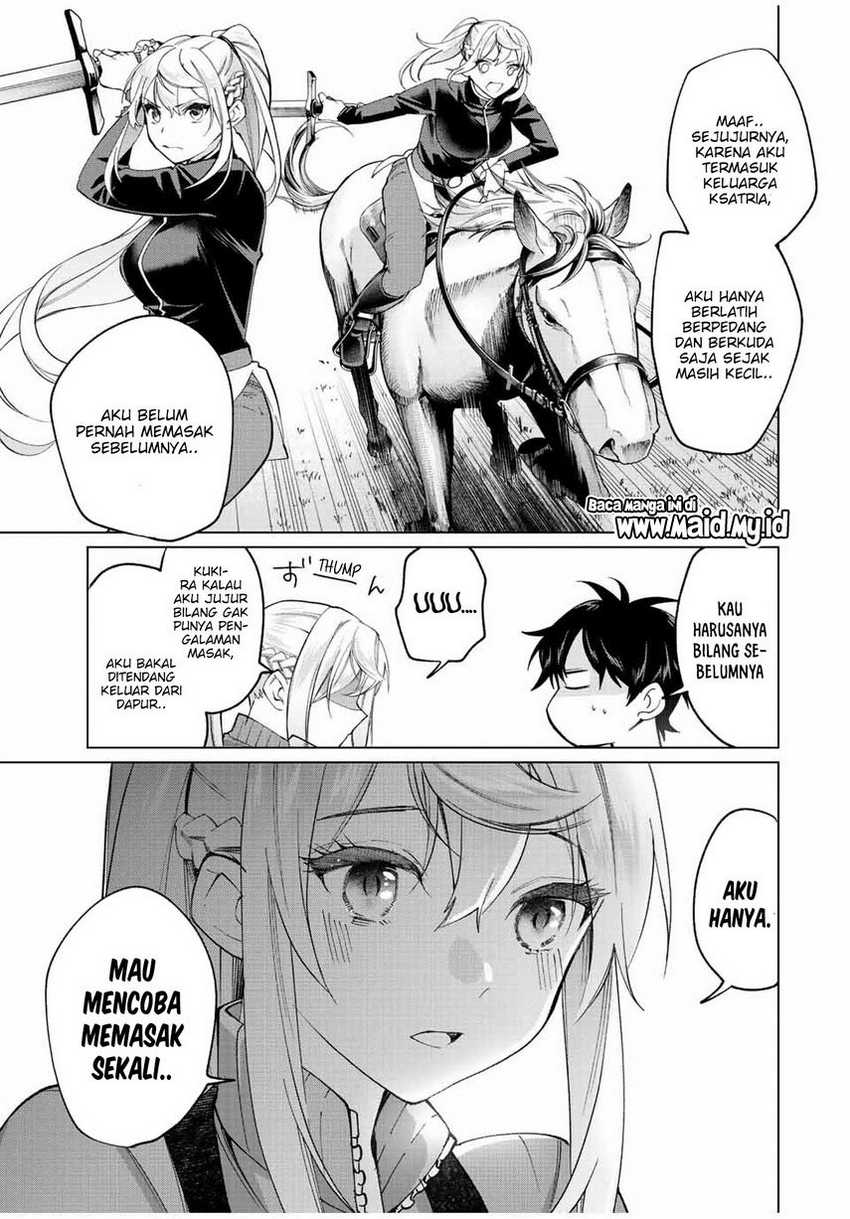 Tanbo de Hirotta Onna Kishi, Inaka de Ore no Yome da to Omowareteiru Chapter 09 Gambar 11