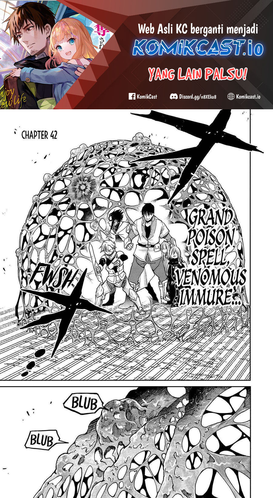 Baca Boukensha License o Hakudatsu Sareta Ossan Dakedo, Manamusume ga Dekita no de Nonbiri Jinsei Chapter 42 Gambar 2