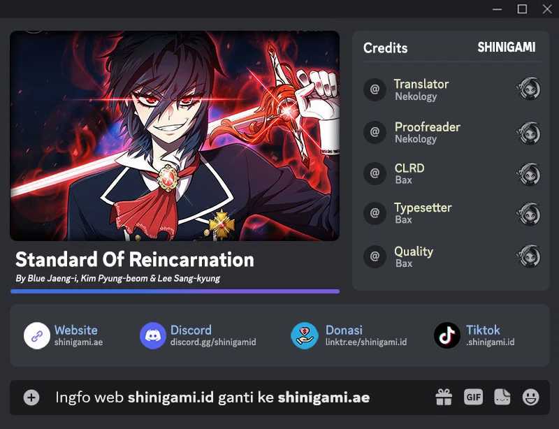 Baca Komik Standard of Reincarnation Chapter 67 Gambar 1