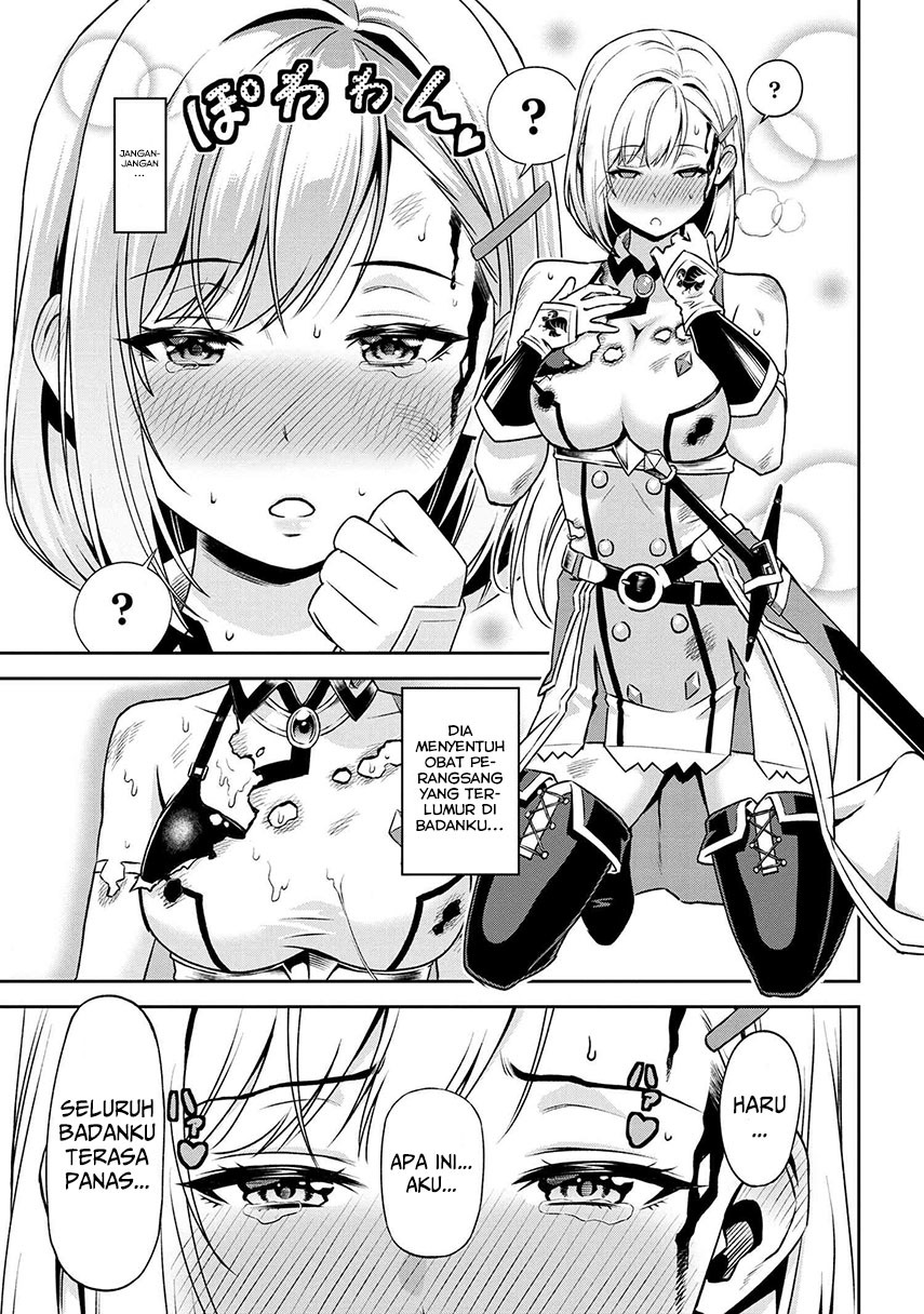 Toshiue elite onna kishi ga boku no mae de dake kawaii Chapter 14.1 Gambar 7