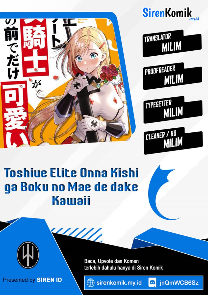 Baca Komik Toshiue elite onna kishi ga boku no mae de dake kawaii Chapter 12.2 Gambar 1
