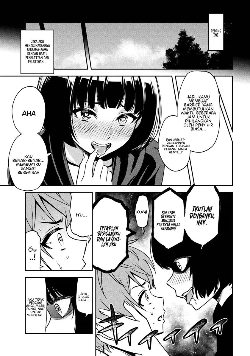 Toshiue elite onna kishi ga boku no mae de dake kawaii Chapter 12.2 Gambar 14
