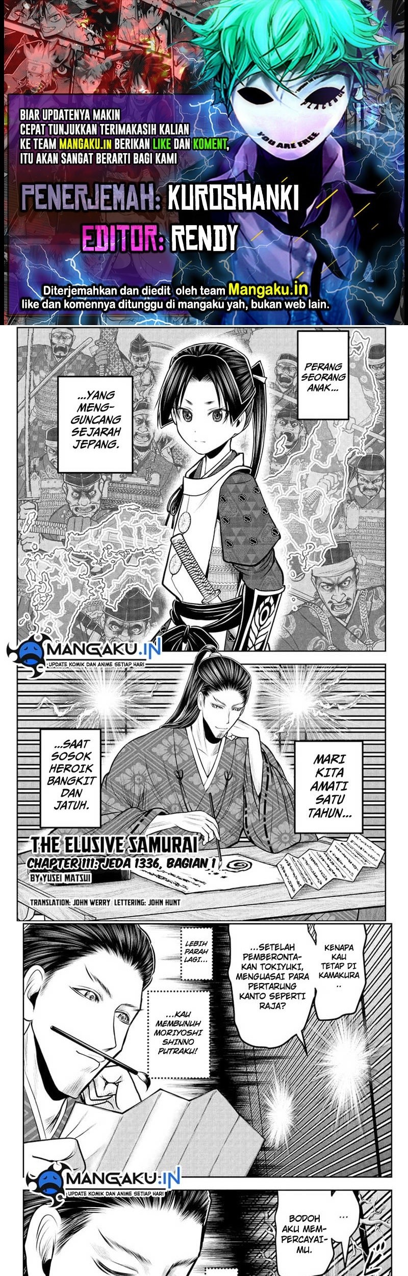 Baca Komik The Elusive Samurai Chapter 111 Gambar 1