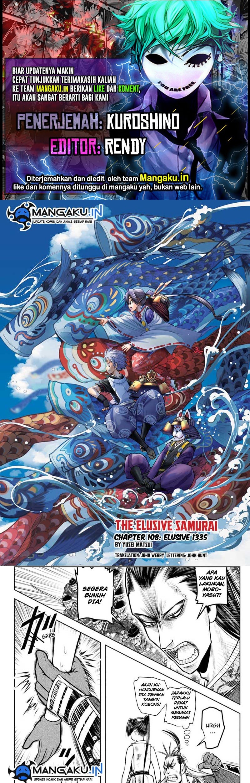 Baca Komik The Elusive Samurai Chapter 108 Gambar 1