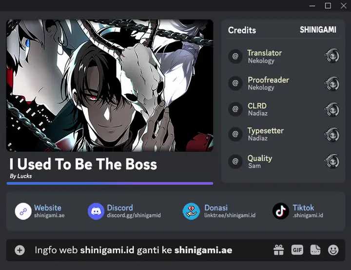 Baca Komik I Used To Be The Boss Chapter 47 Gambar 1