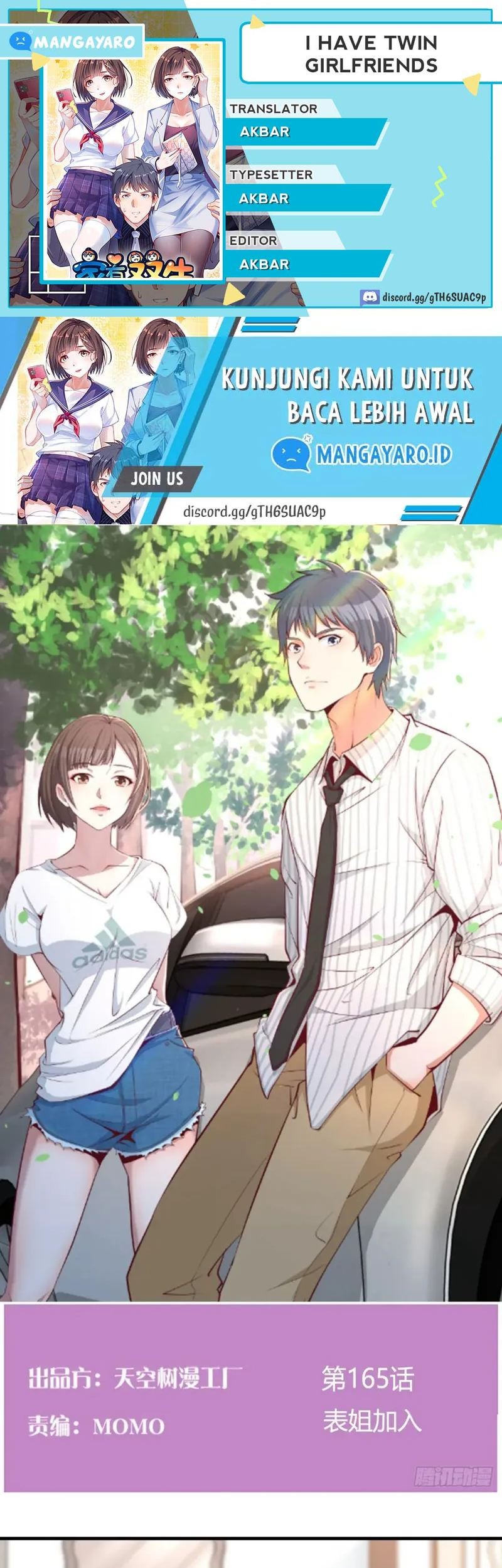 Baca Komik I Have Twin Girlfriends Chapter 165 Gambar 1