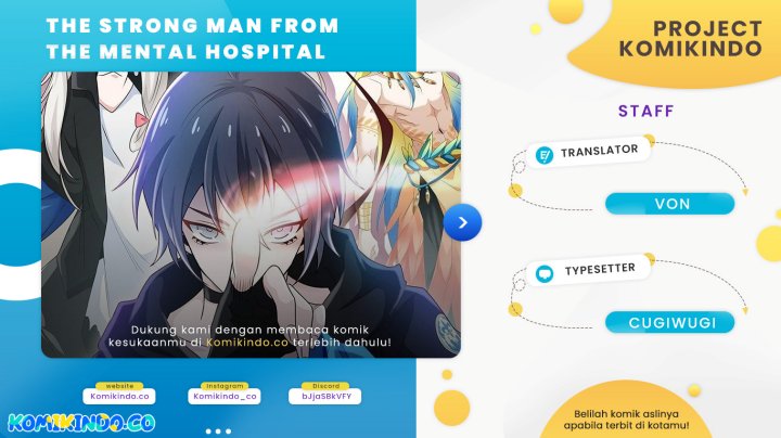 Baca Komik The Strong Man From the Mental Hospital Chapter 131 Gambar 1