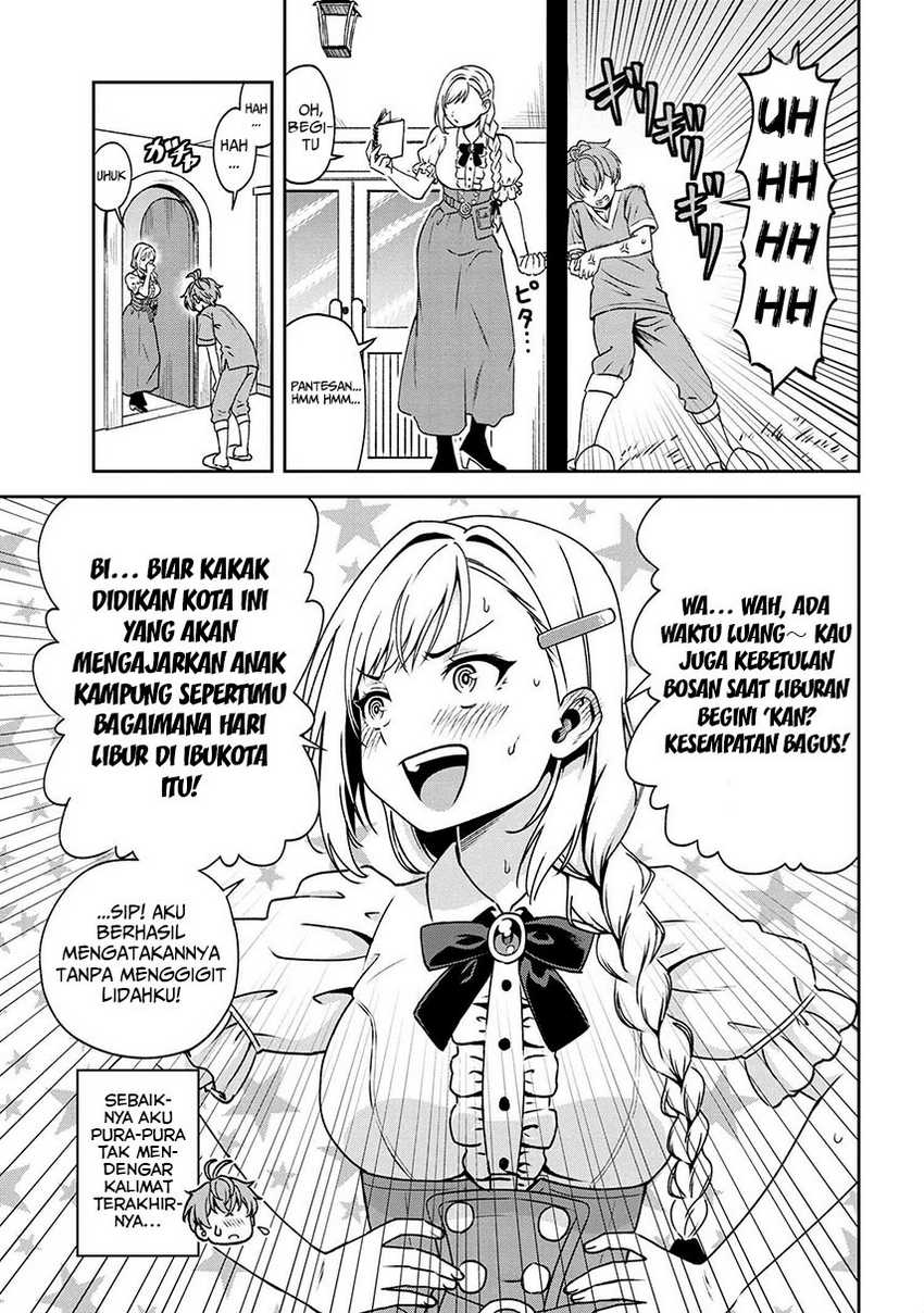 Toshiue elite onna kishi ga boku no mae de dake kawaii Chapter 16.1 Gambar 5