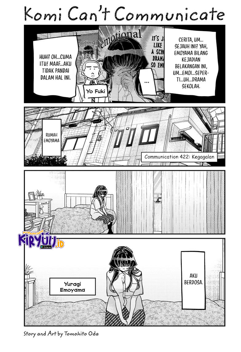 Baca Komi-san wa Komyushou Desu Chapter 422 Gambar 2