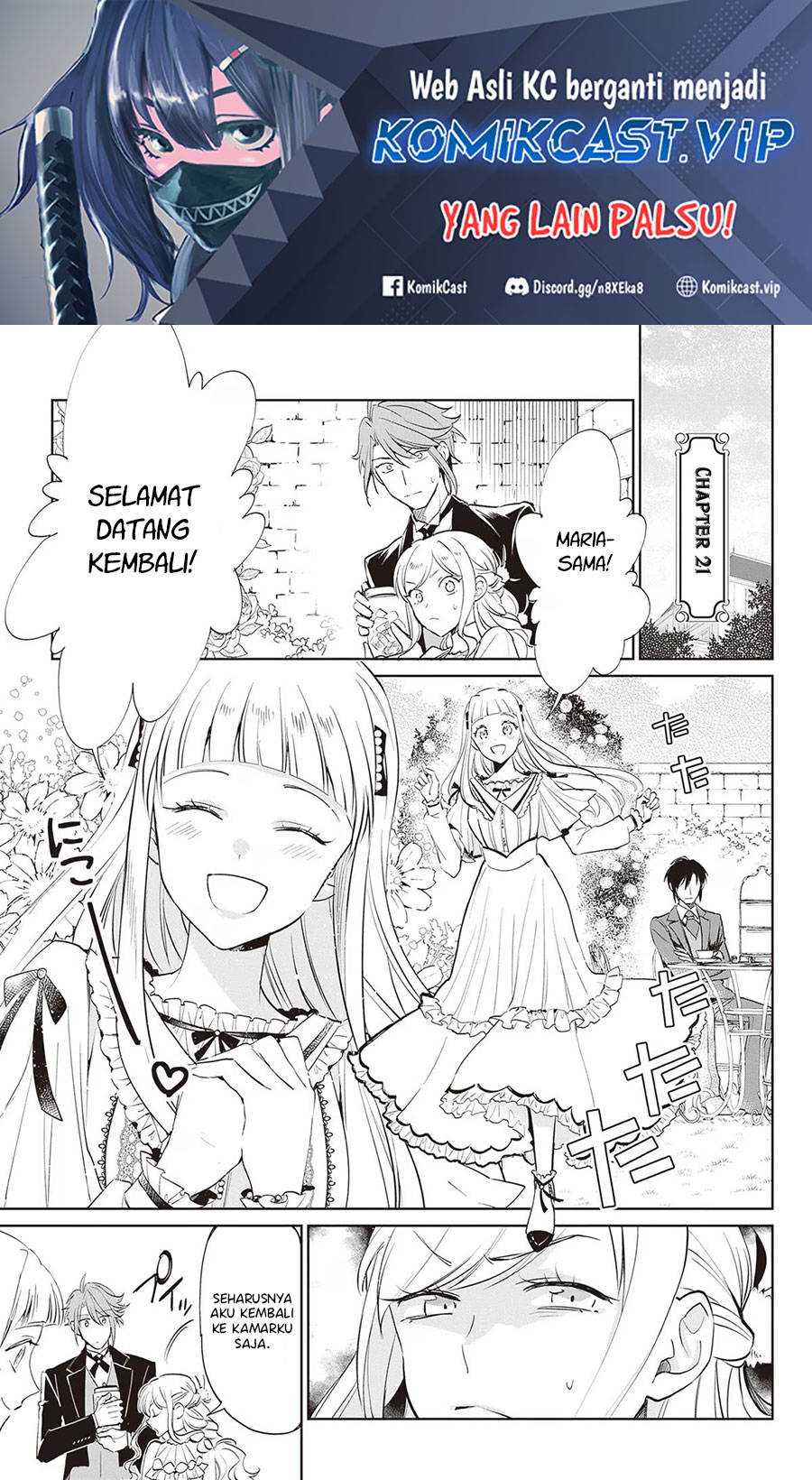 Baca  Albert Ke no Reijou wa Botsuraku wo go Shomou desu Chapter 21 Gambar 2