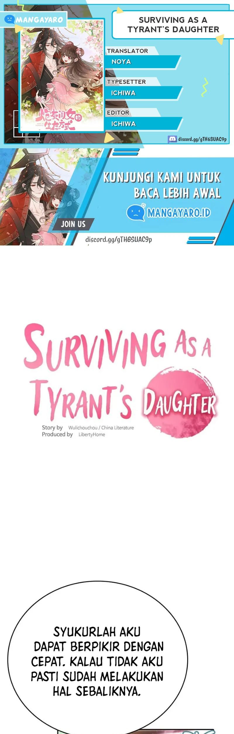 Baca Komik Surviving as a Tyrant’s Daughter Chapter 58 Gambar 1